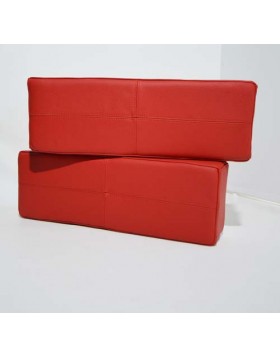 Μαξιλάρι καναπέ μπράτσο για στήριξη με αφρολέξ σε χρώμα κόκκινο, κατασκευάζεται σε ότι απόχρωση θέλετε.